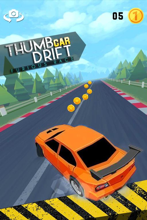 Thumb Car Drift : Race Furious