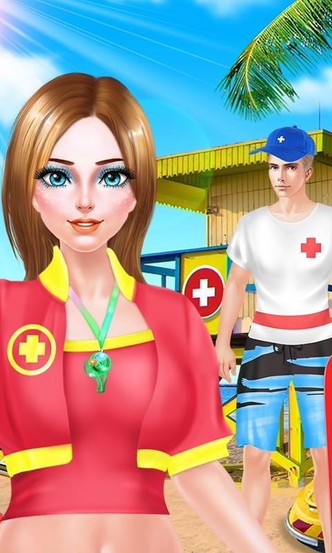 Beach Girls - Lifeguard Salon