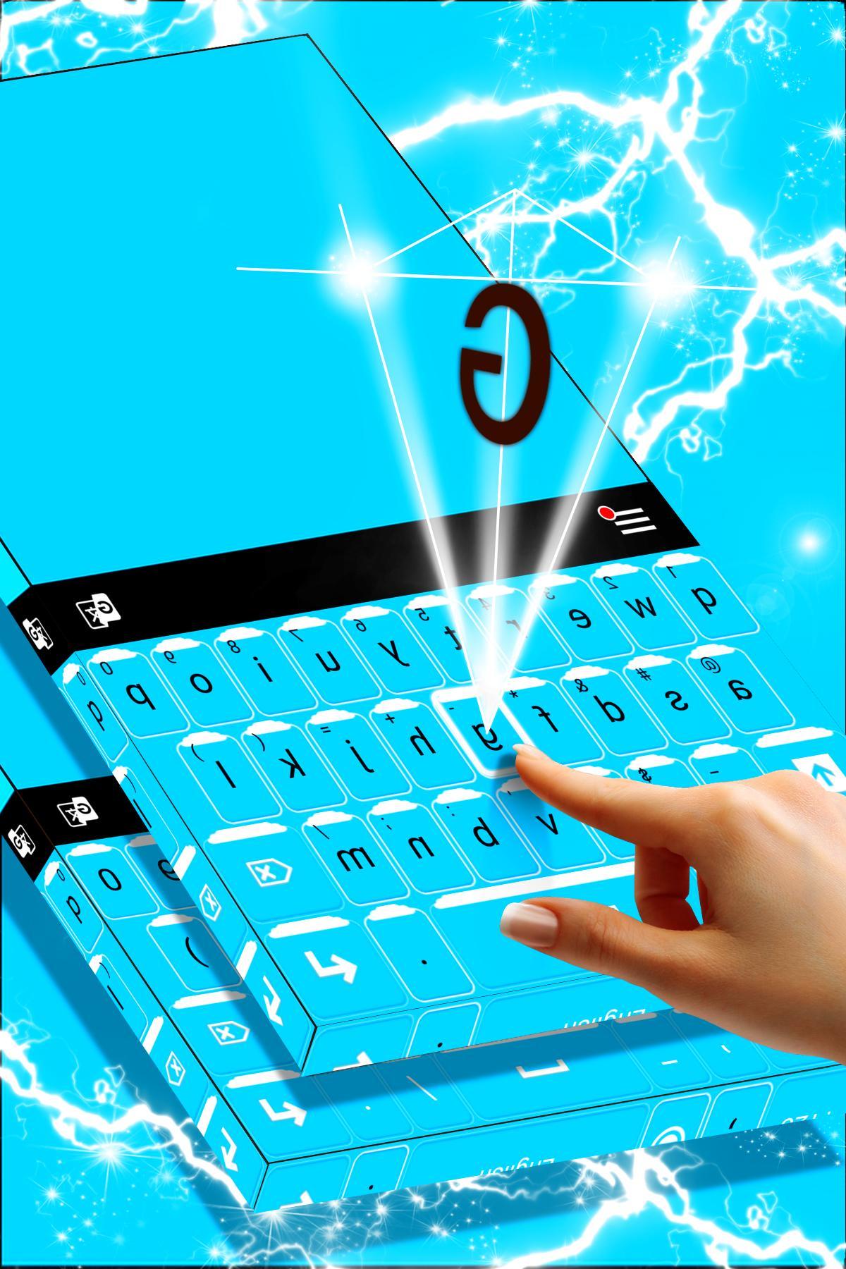 Blue Sky Keyboard Theme