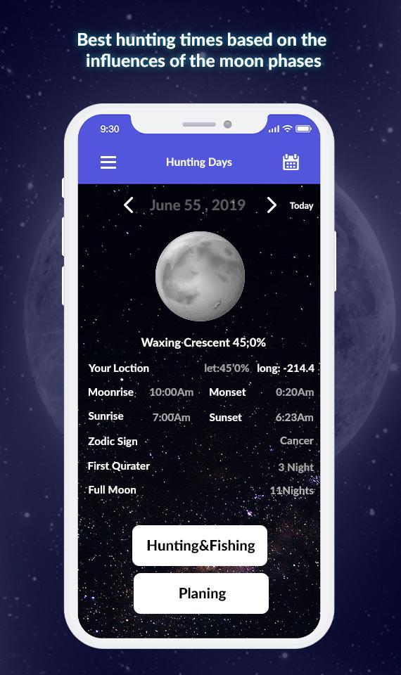 Moon Phases - Moon Calendar