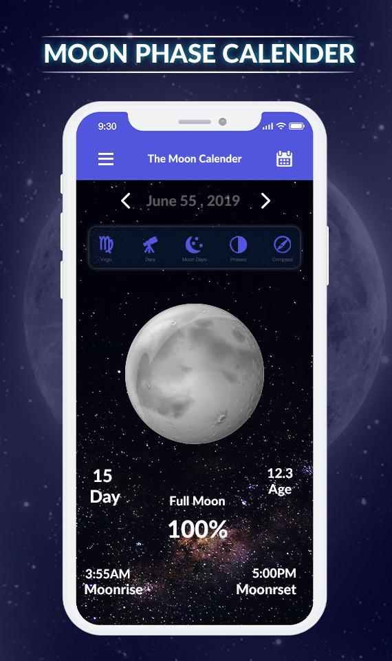 Moon Phases - Moon Calendar