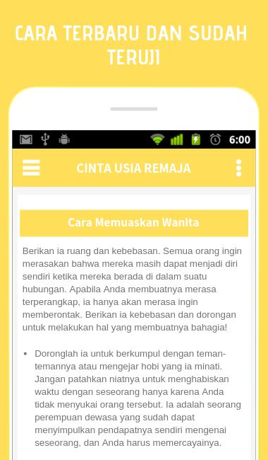Cara Pintar Memuaskan Wanita
