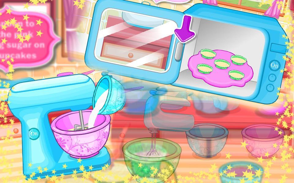 Cupcakes Cooking Game