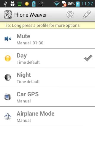 PhoneWeaver LiveView plugin