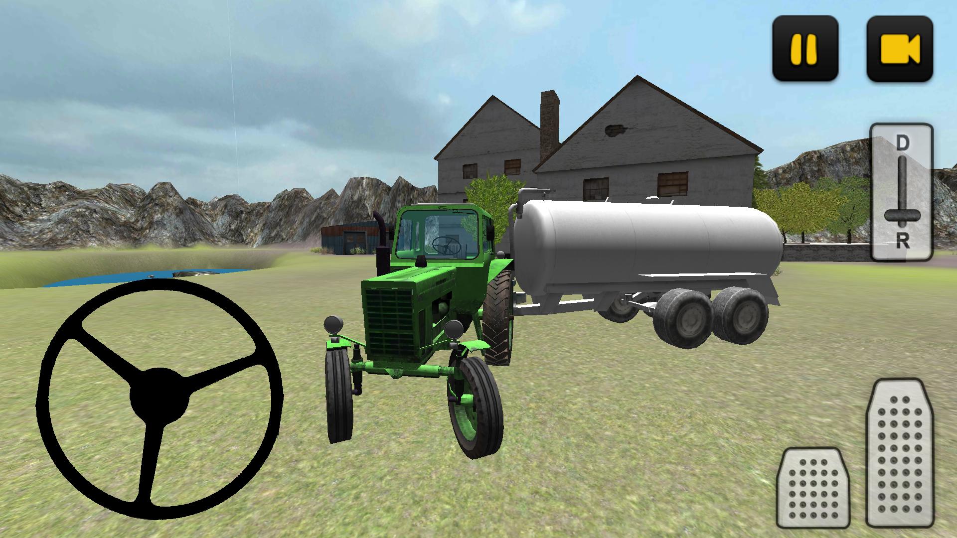 Classic Tractor 3D: Milk