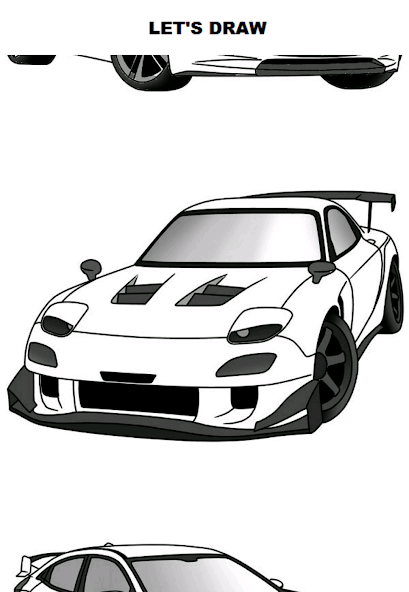 Draw Cars: Sport
