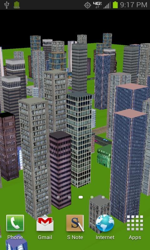 3D Urban City