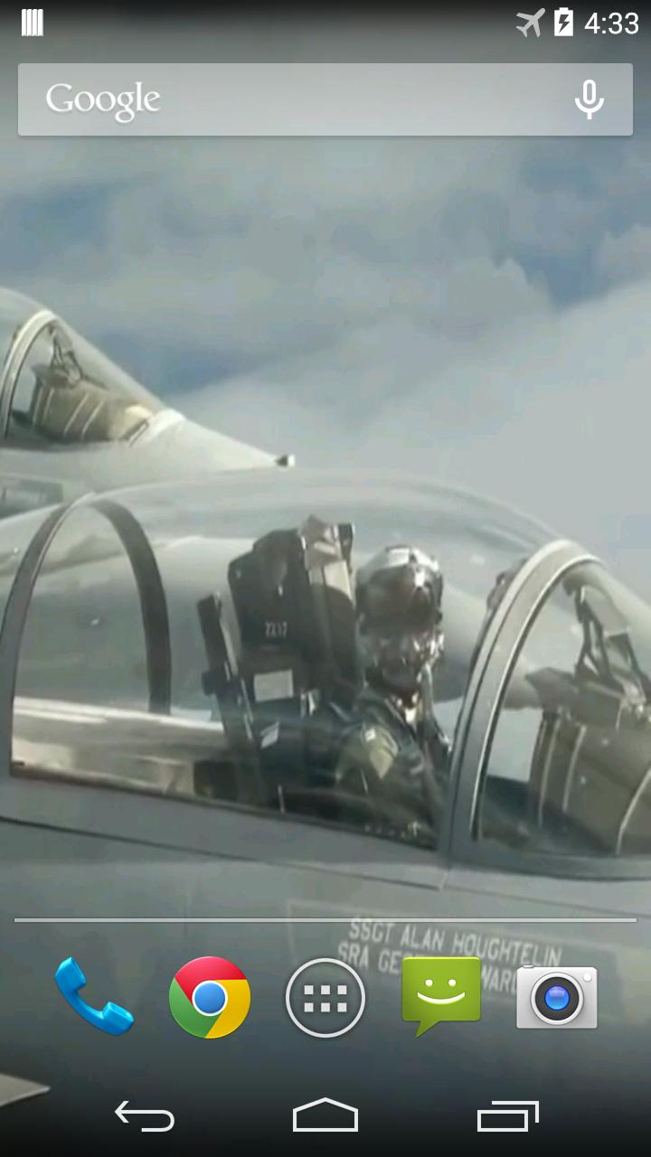 Aircraft Video Live Wallpaper