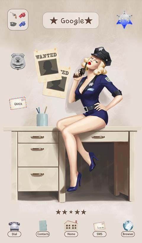 pinup girl arrested dodol