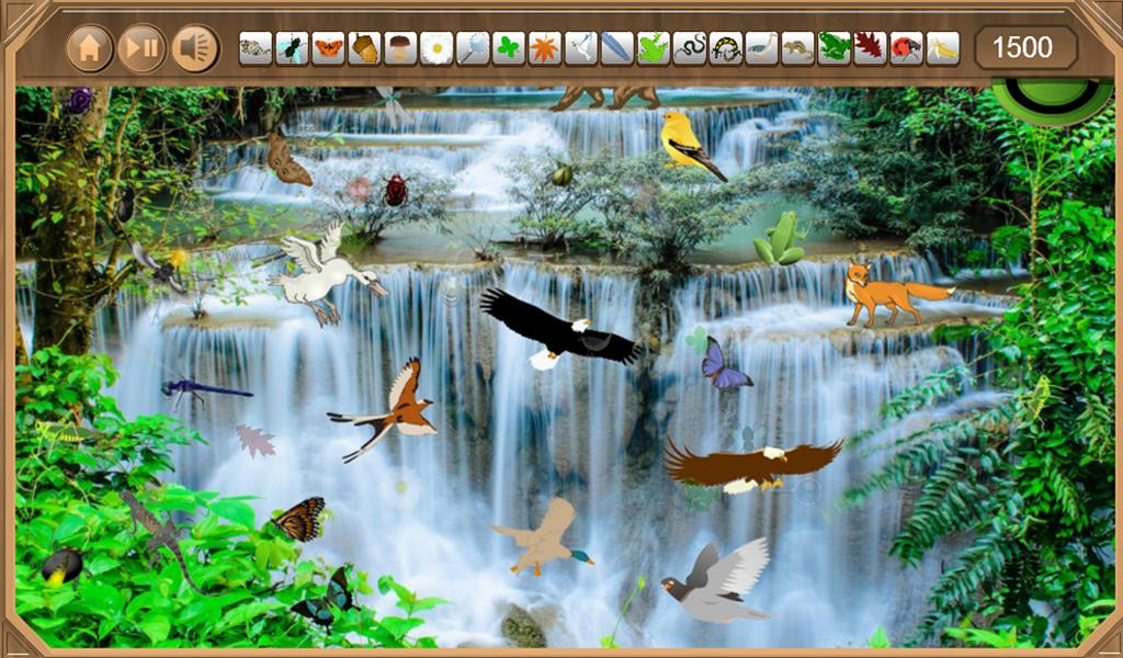 Waterfalls Hidden Objects