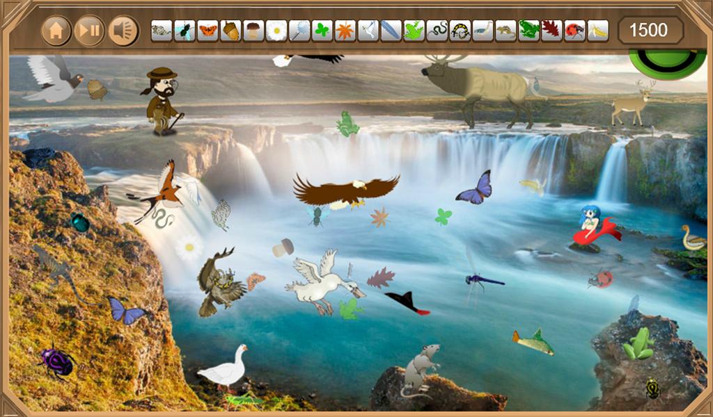 Waterfalls Hidden Objects