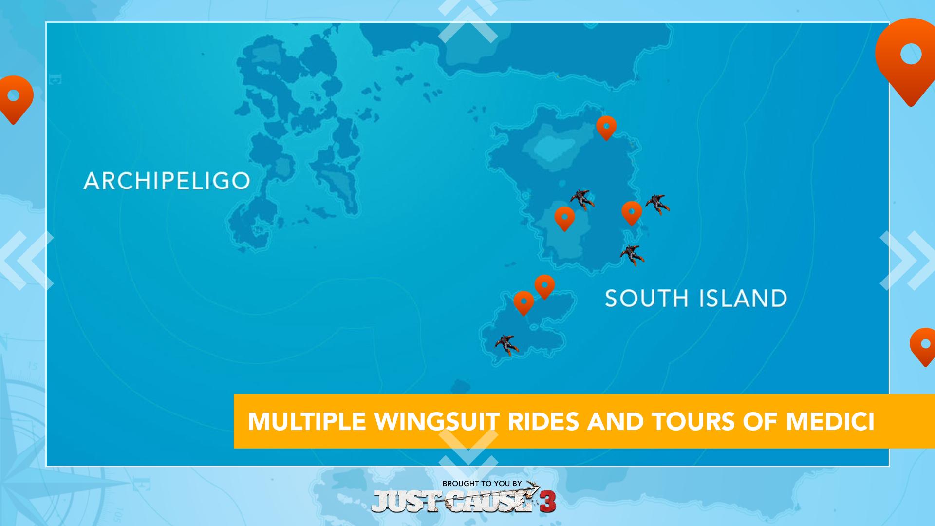 Just Cause 3: WingSuit Tour