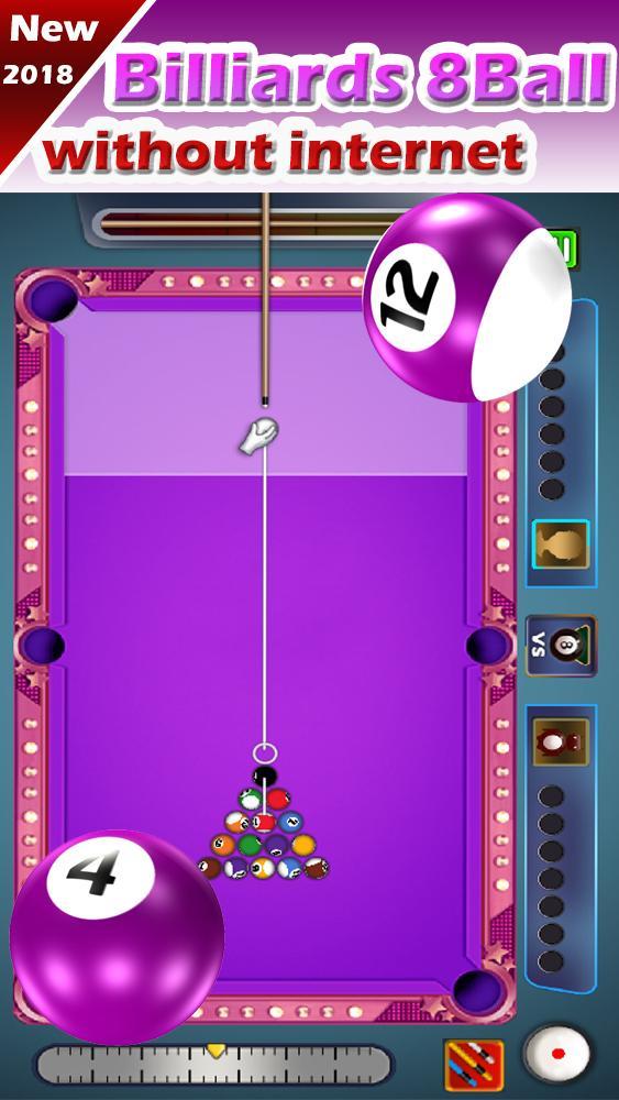 Billiard 8 ball pool and Snooker 2018