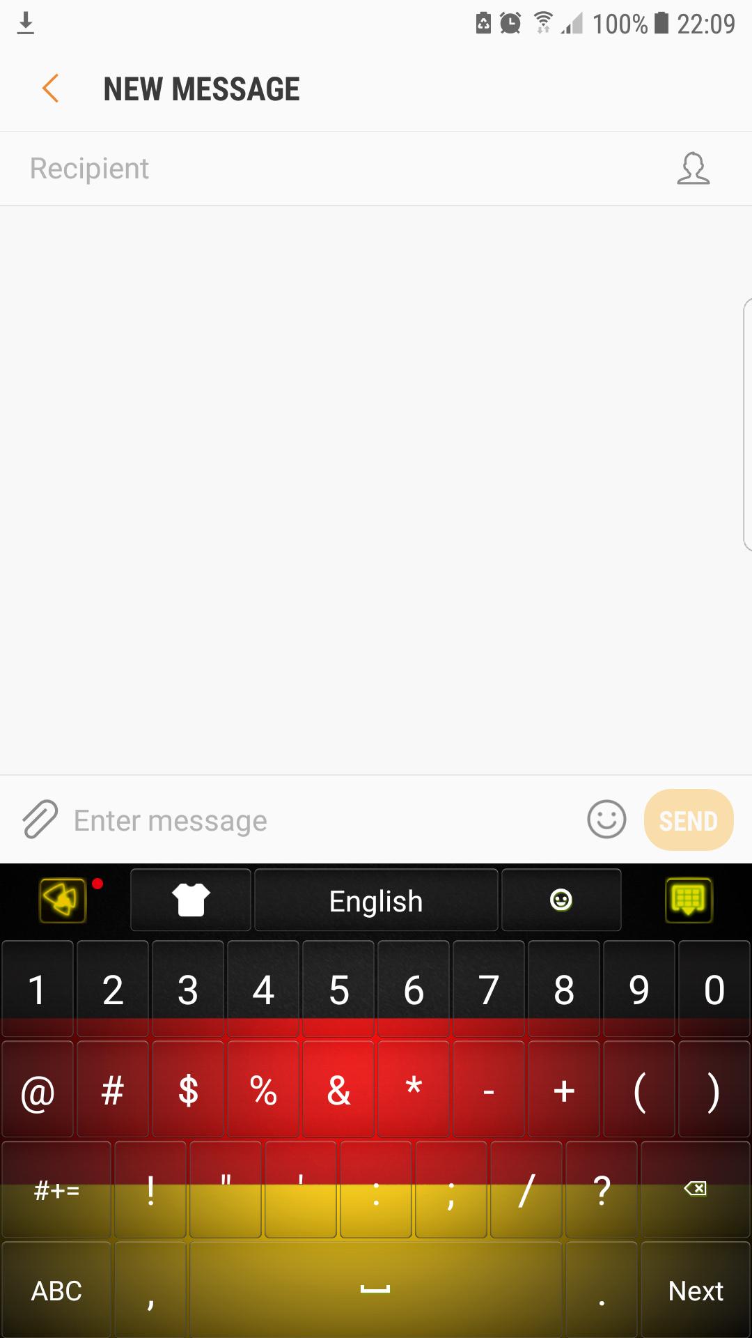 Germany - Theme for keyboard