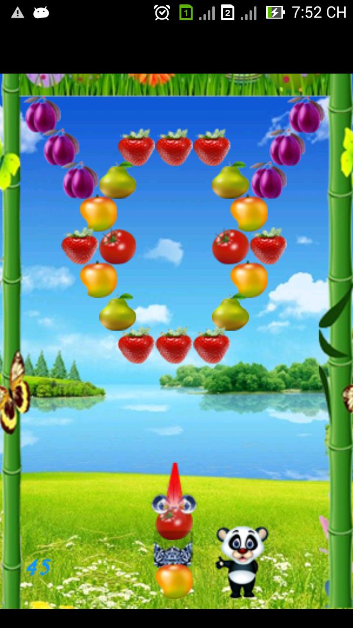 Panda Fruits Bubble