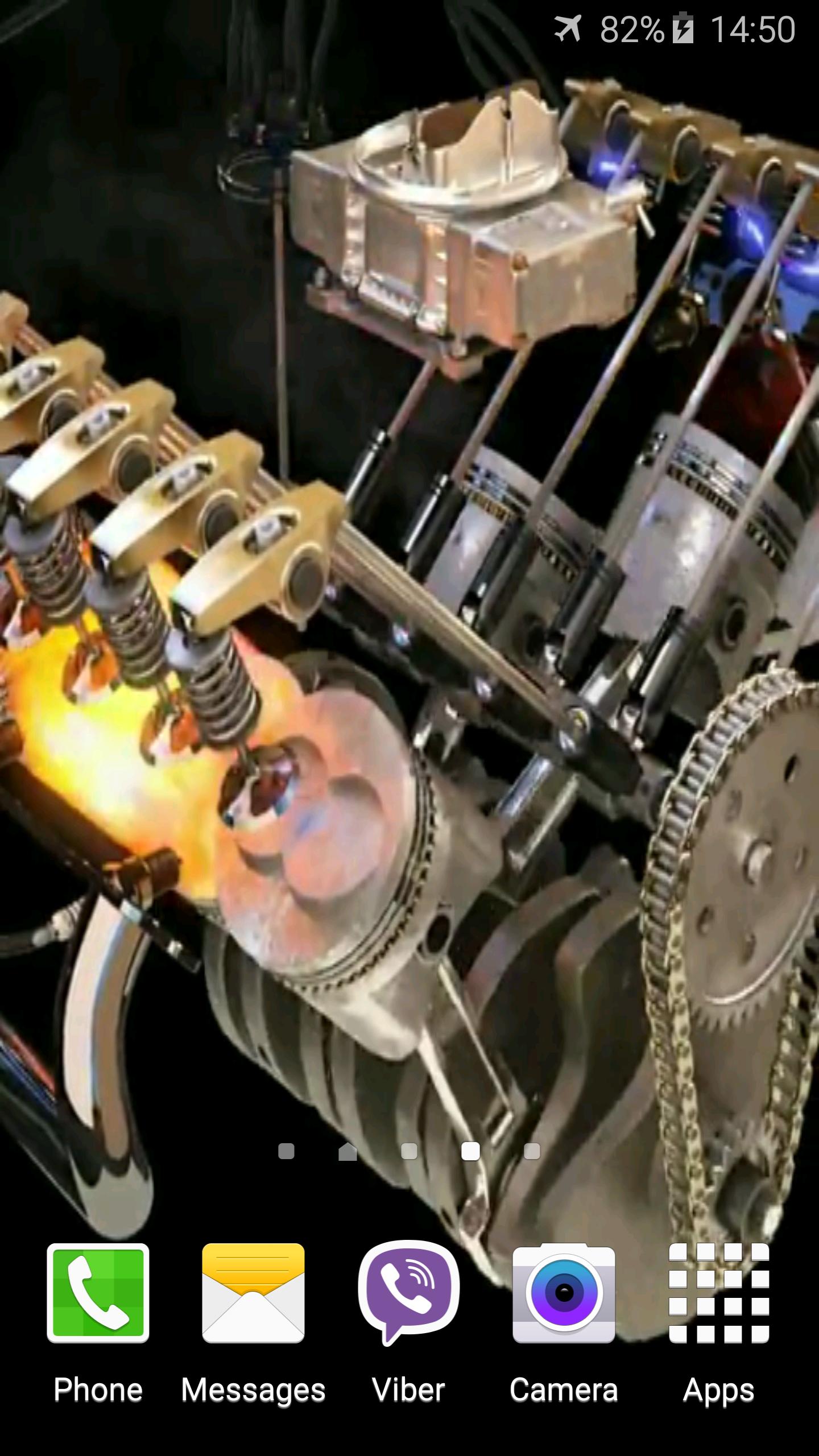 Engine 4K Video Live Wallpaper