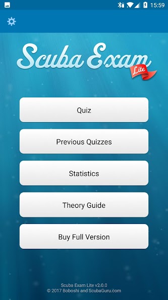 Scuba Exam Lite