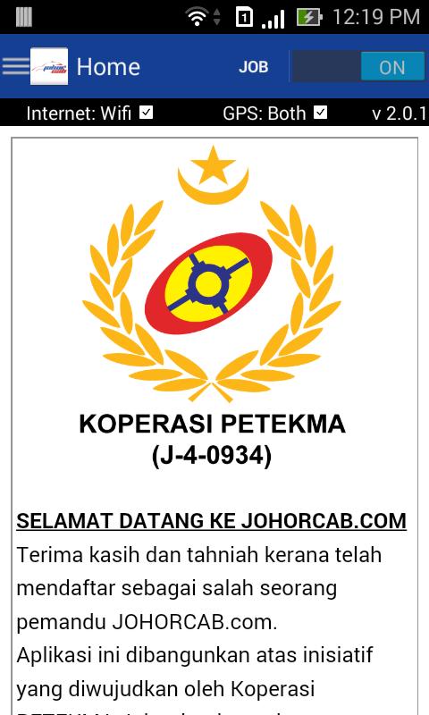 JohorCab Driver