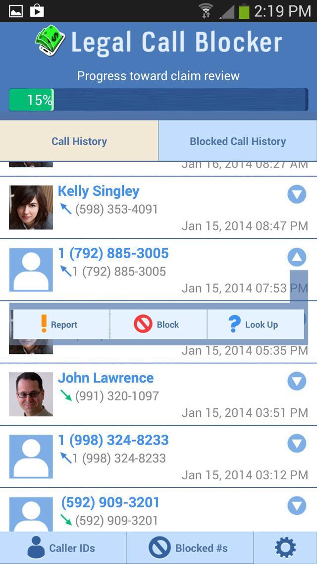Legal Call Blocker FREE