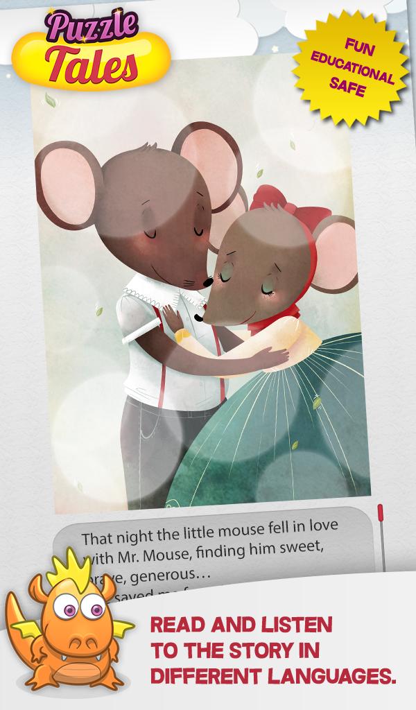 Fussy Little Mouse Jigsaw Tale