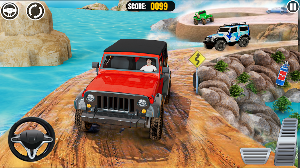 Offroad Jeep Game Simulator
