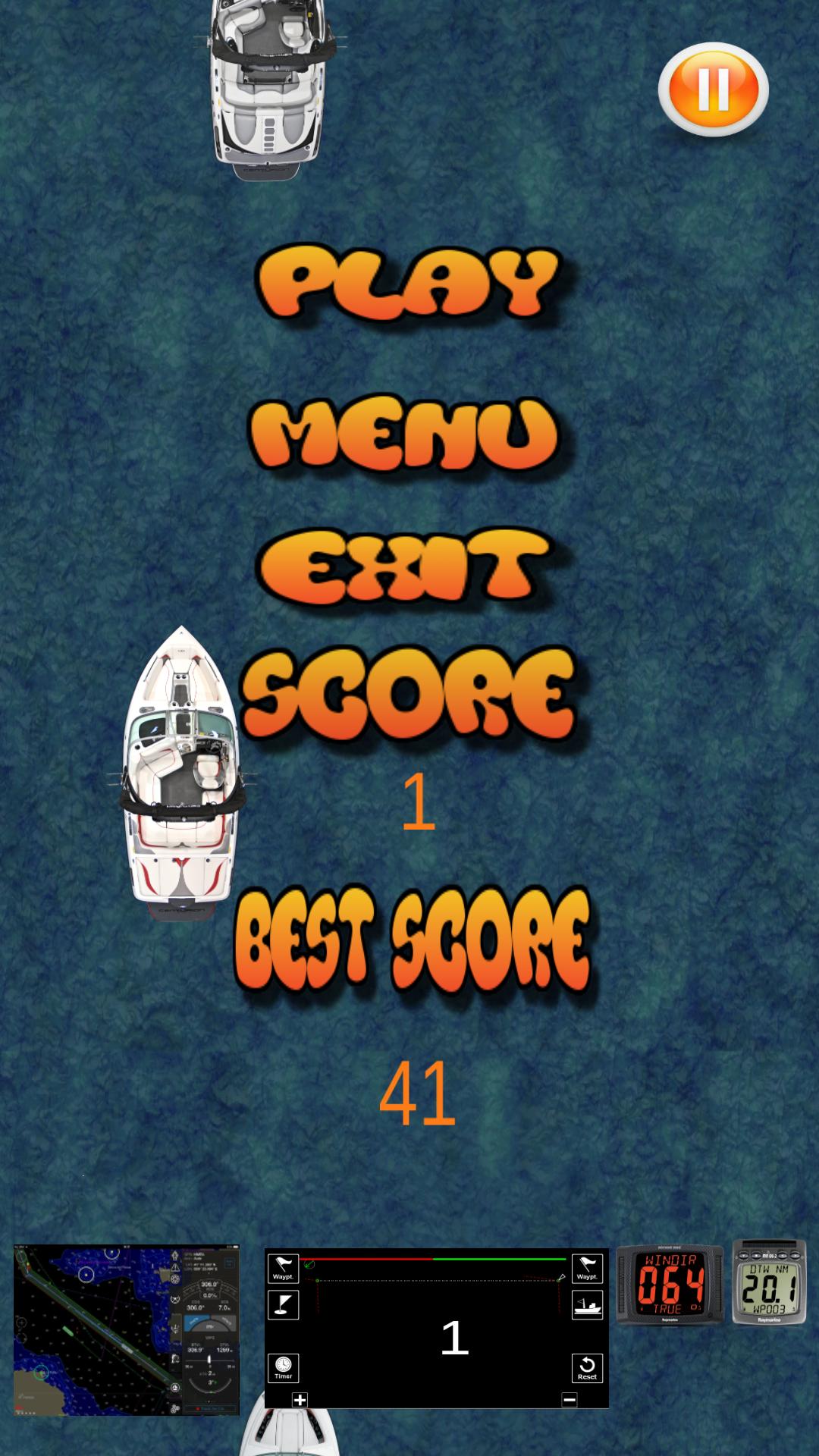 Speed Boat Drag Race