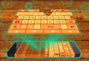 Wood Keyboard Theme