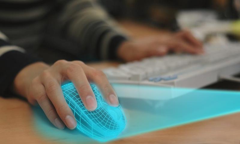 Virtual Mouse Simulator