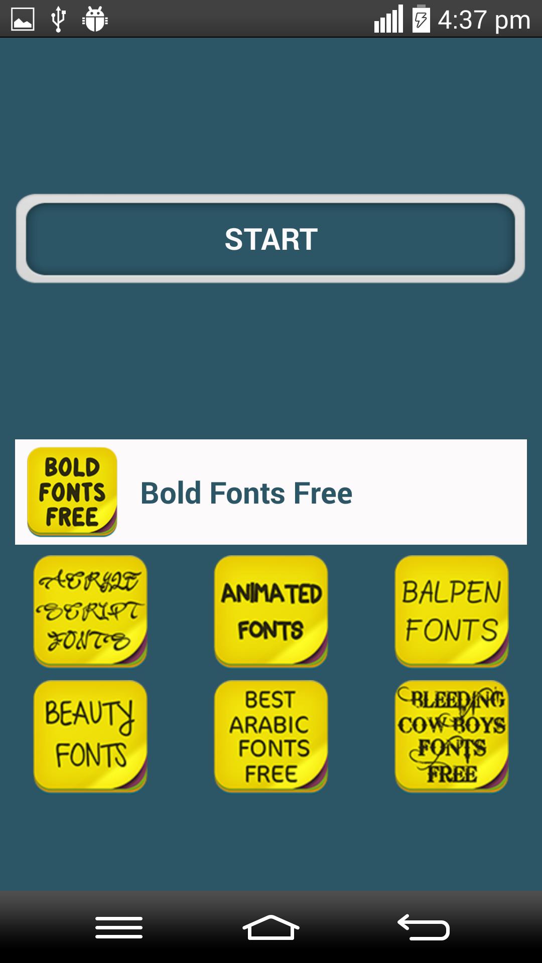 Bold Fonts Free