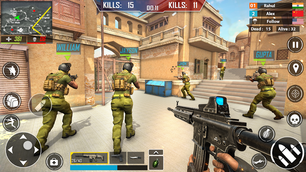 Gun Games 3D: Banduk Wala Game