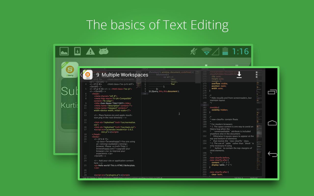 Sublime Text Tutorial