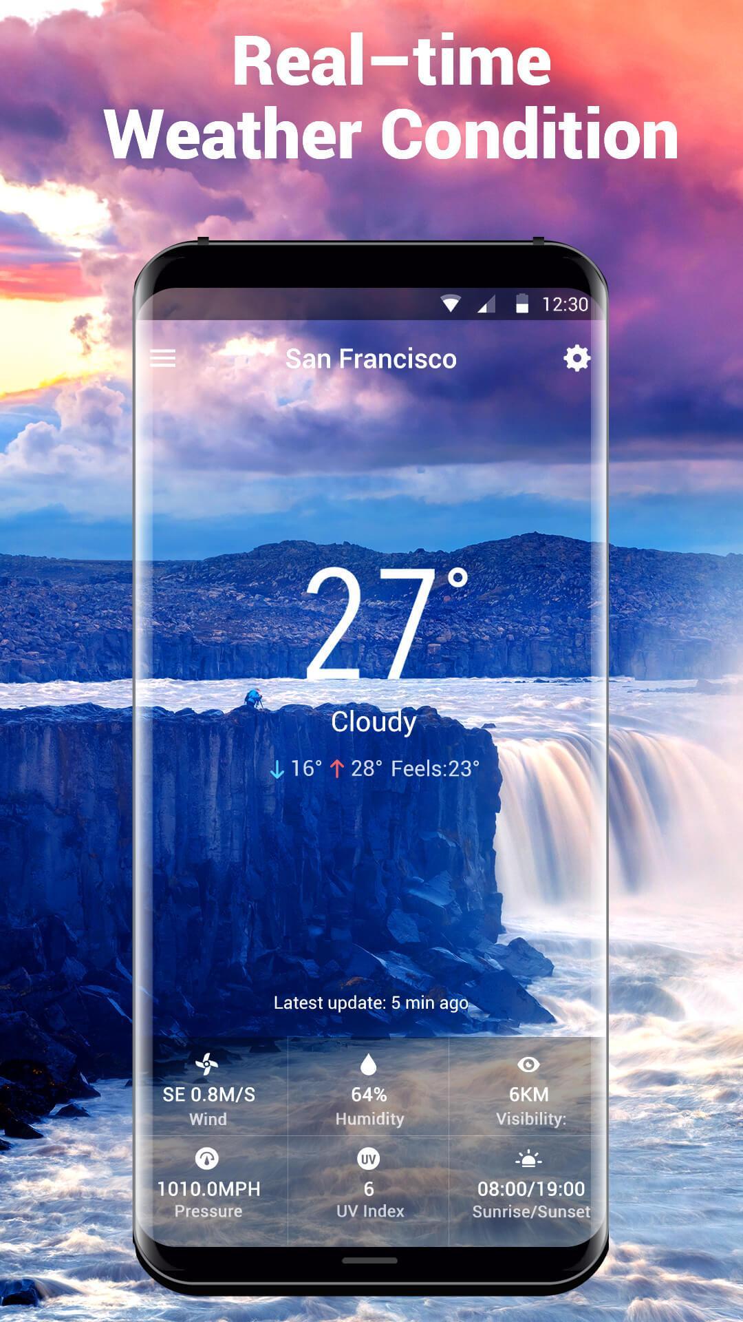 weather on home screen