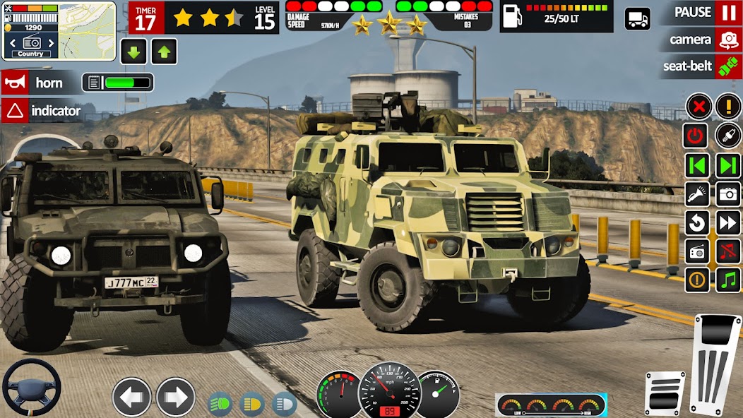 US Army Truck Sim Vehicles