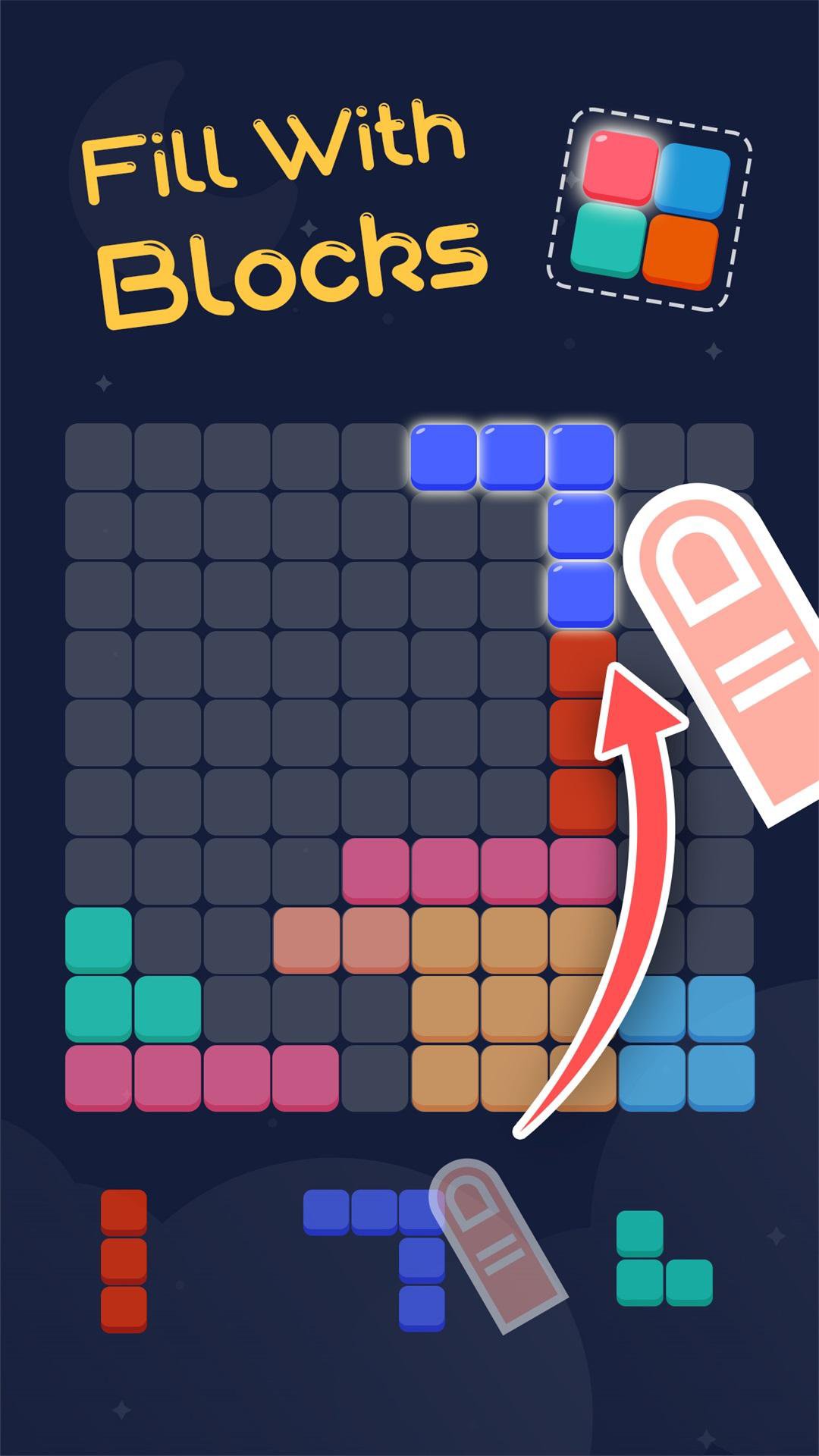 Block Blitz: 10x10 Puzzle Game