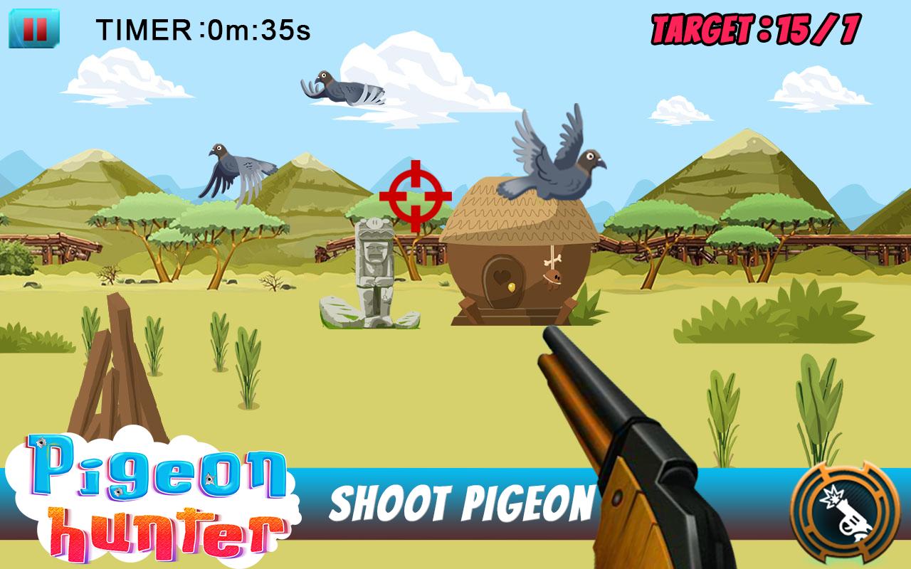 Pigeon Attack:Shooting game