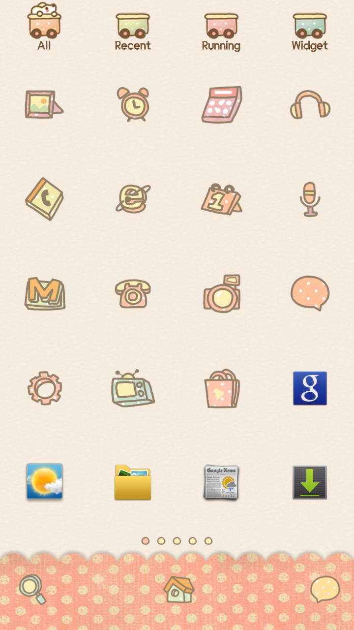 train dodol launcher theme