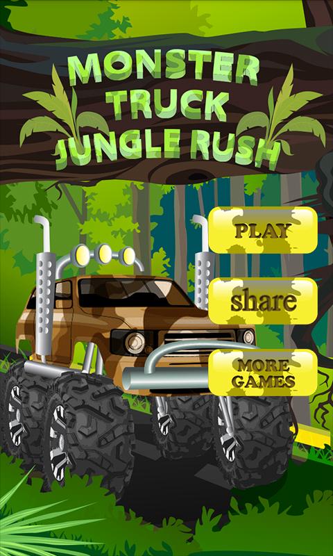 Monster Truck Jungle Rush