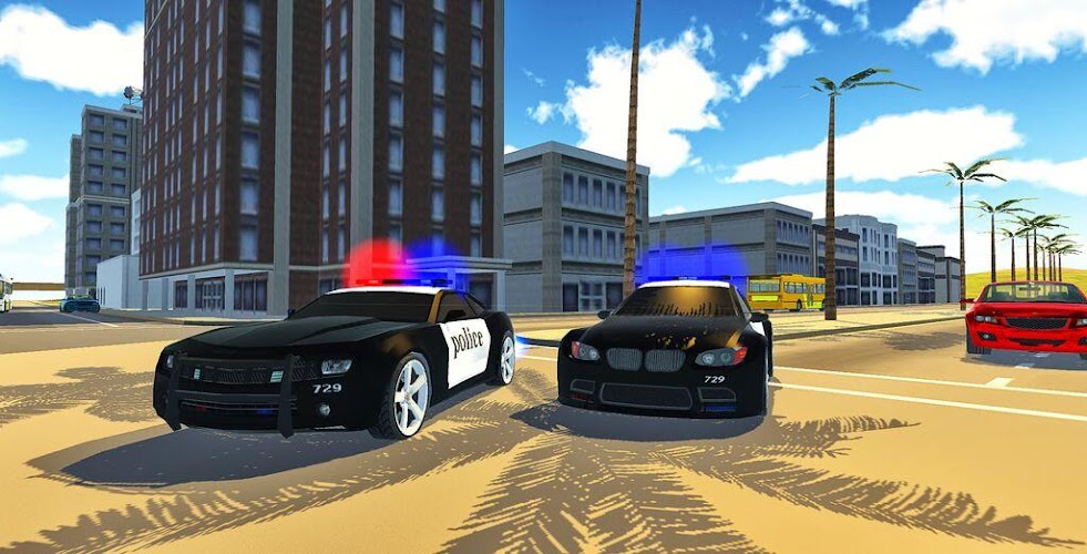 Police Car Driver 3D:Simulator