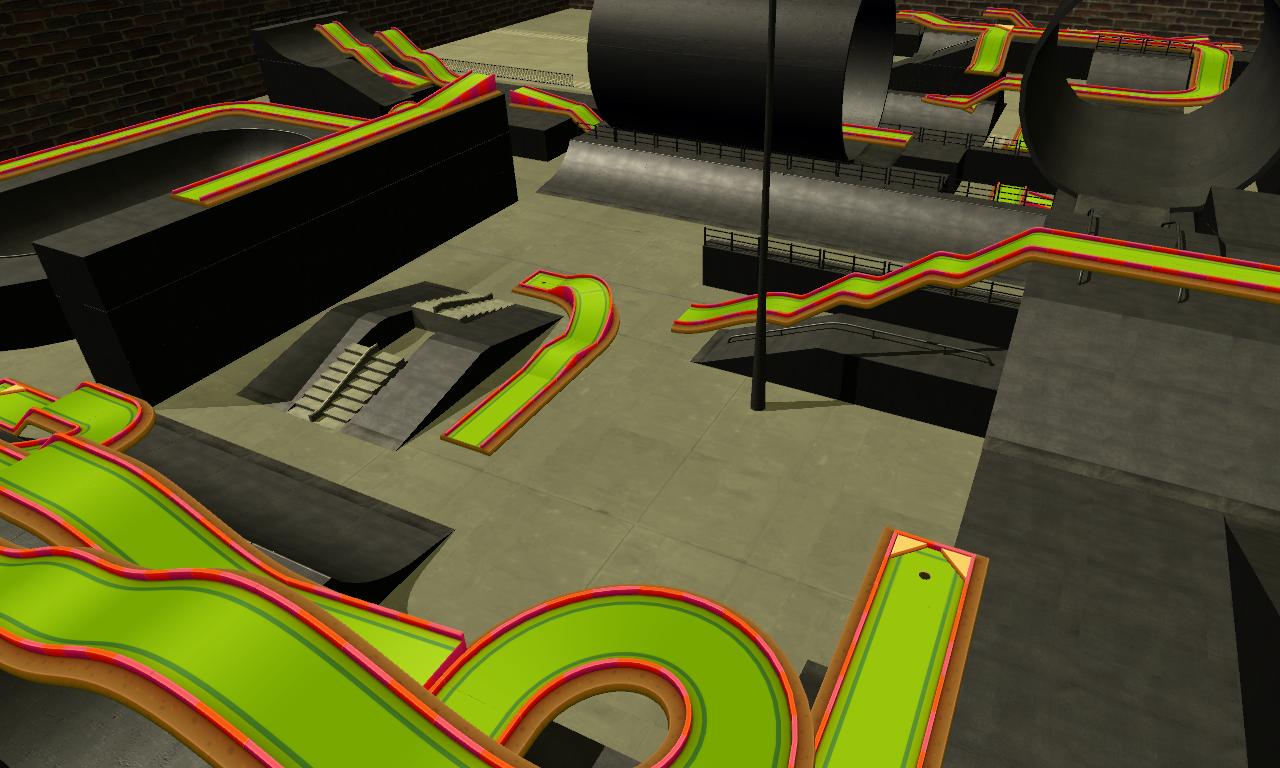 Mini Golf Sport Skate Sport Park