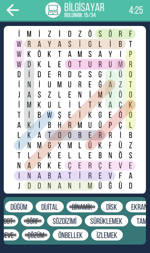 Kelime Bulmaca Oyunu