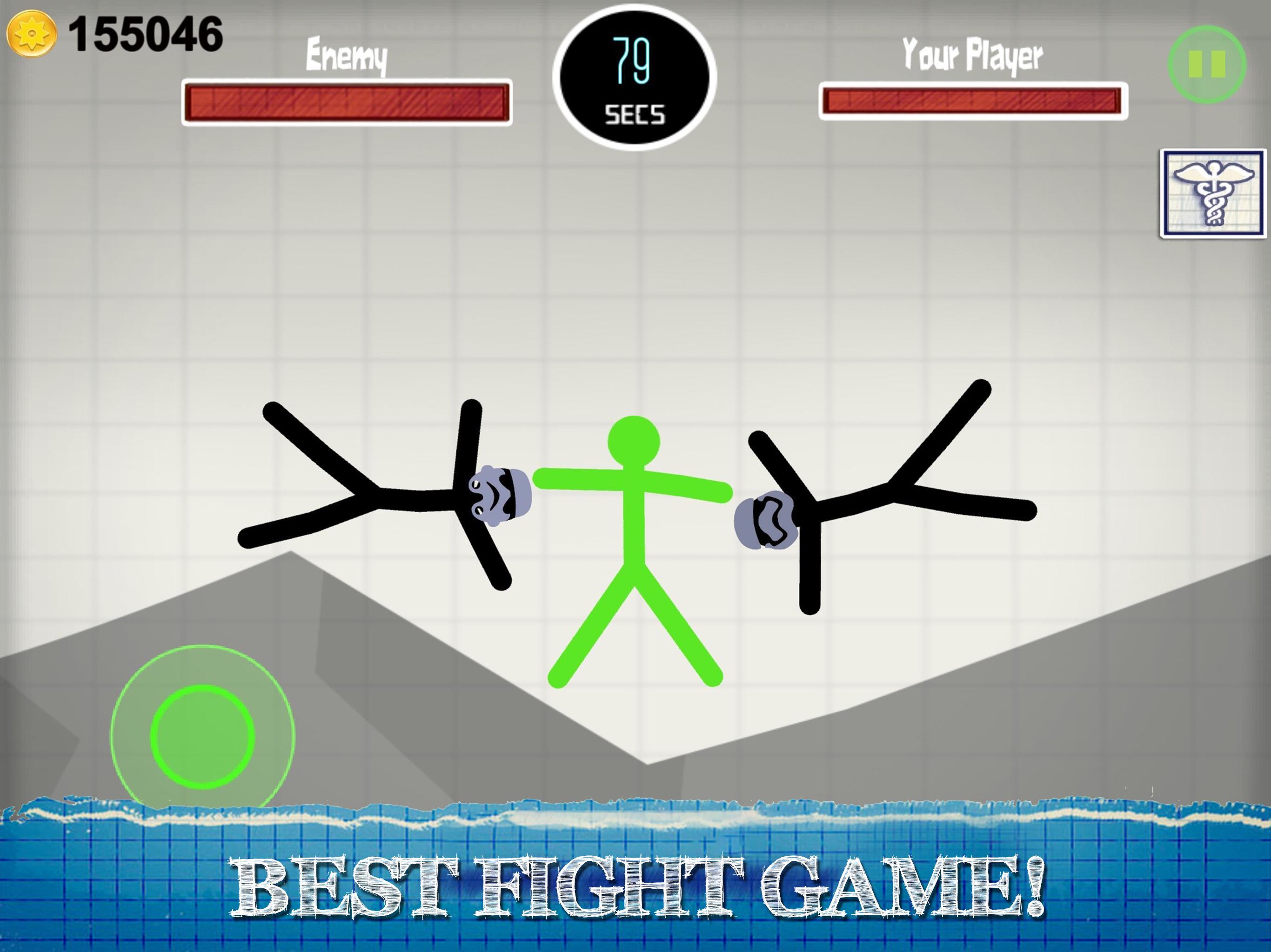 Stickman Fighting games - 2 player Warriors Games