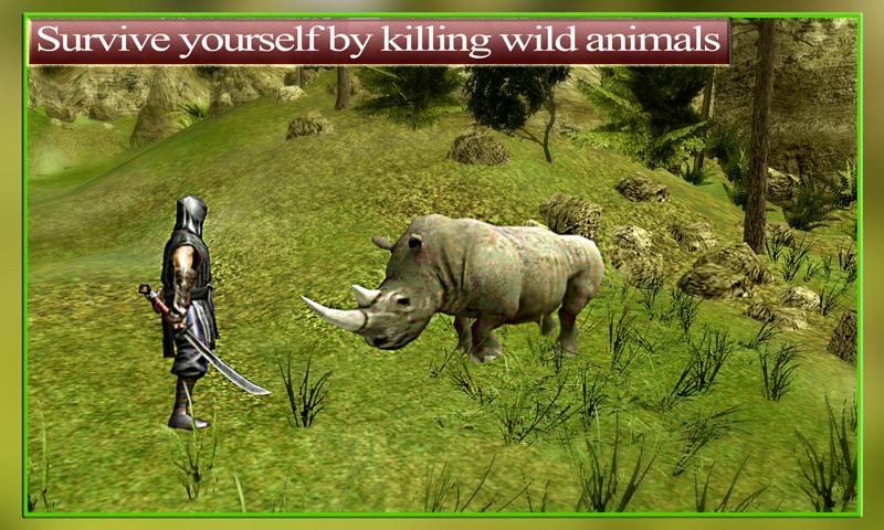 Ninja Hunter: Jungle animals