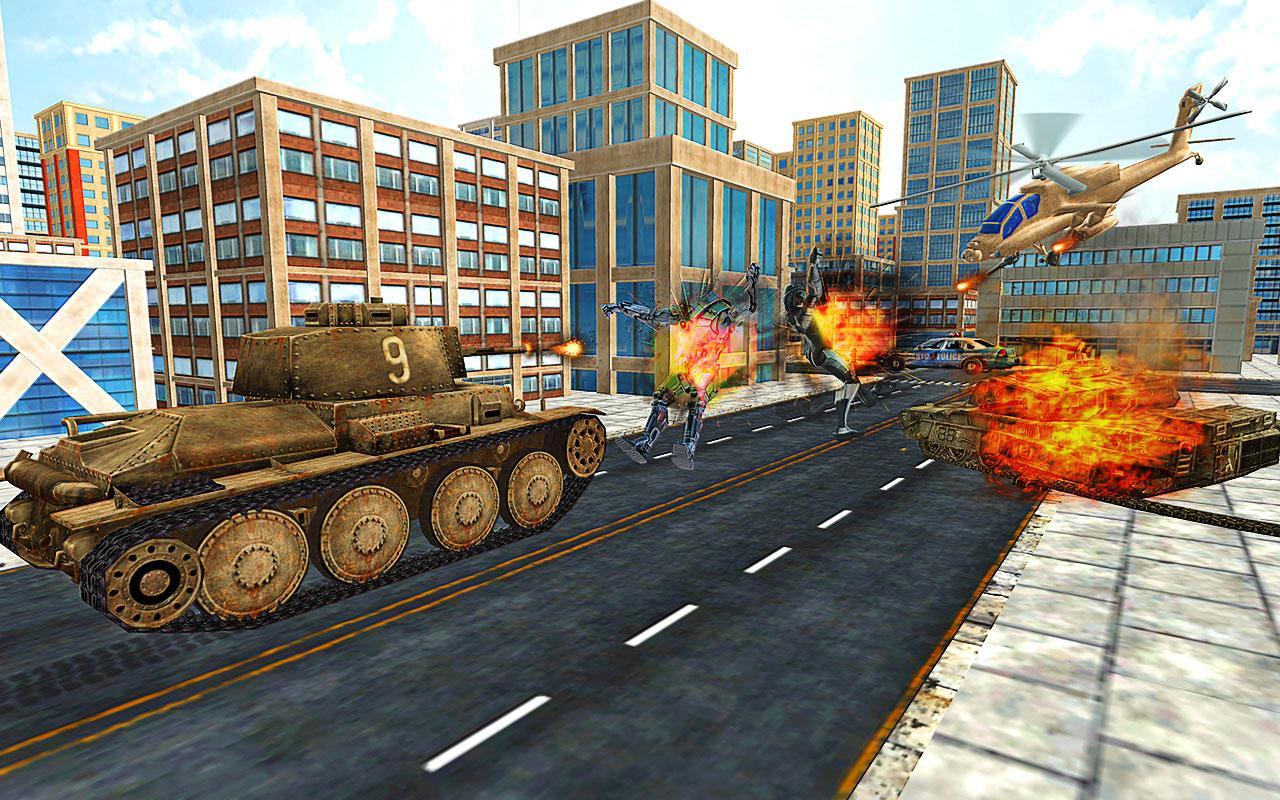 US Army Transform Robot War