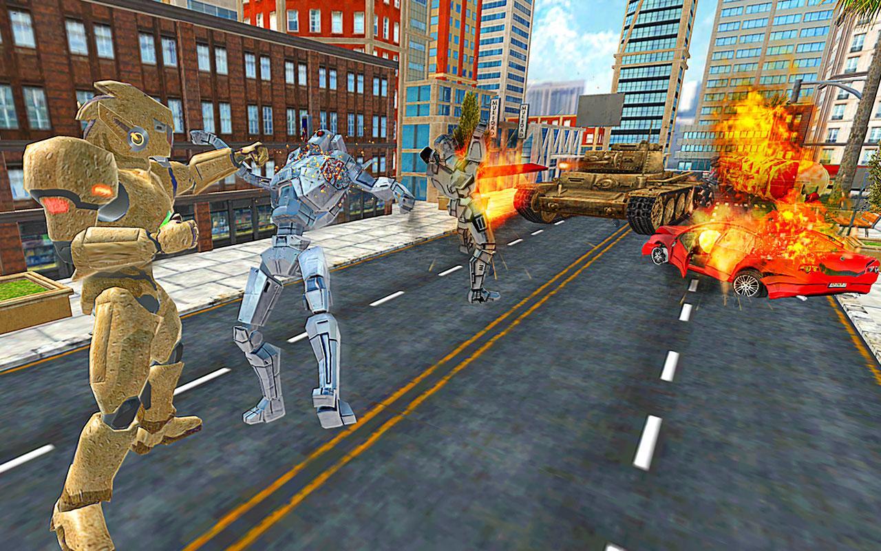 US Army Transform Robot War