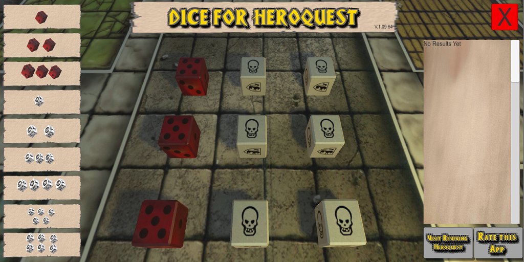 Dice for Heroquest