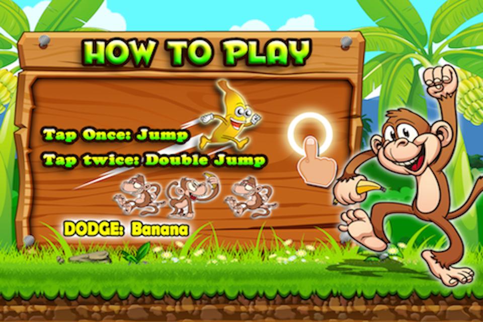 Baby Banana Run Monkey Escape