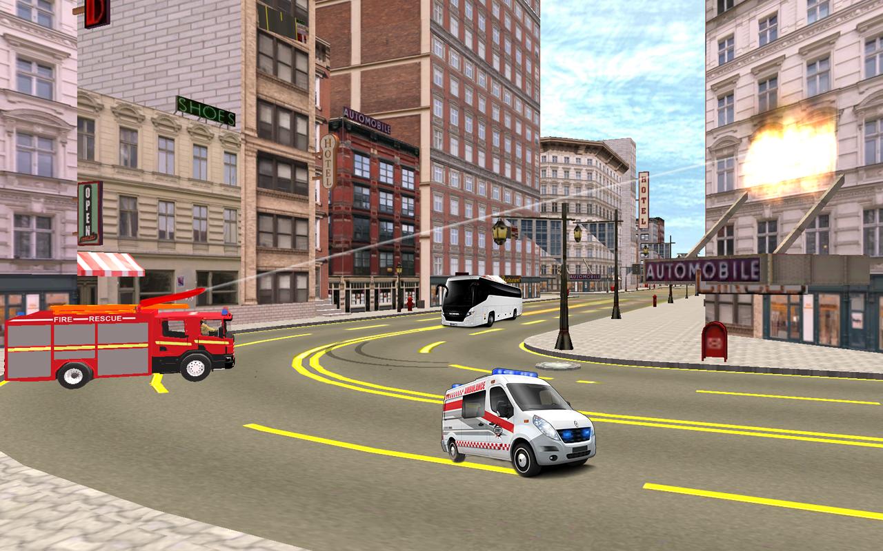Fire Brigade Truck Simulator