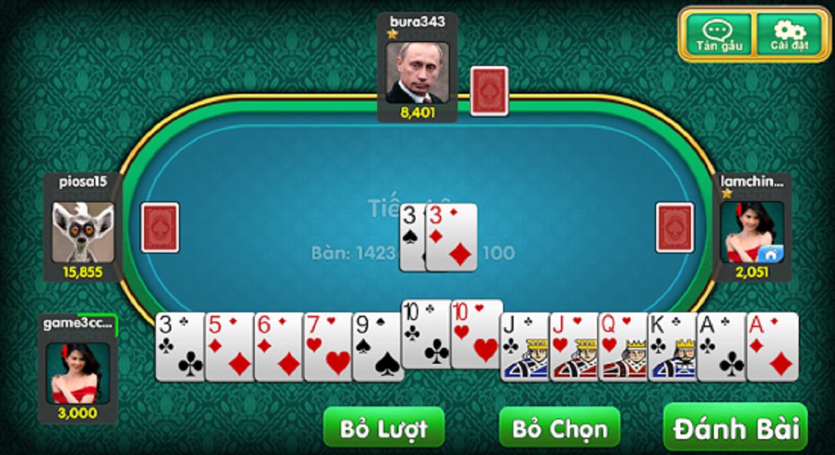 Game danh bai doi thuong Jackpot 3C