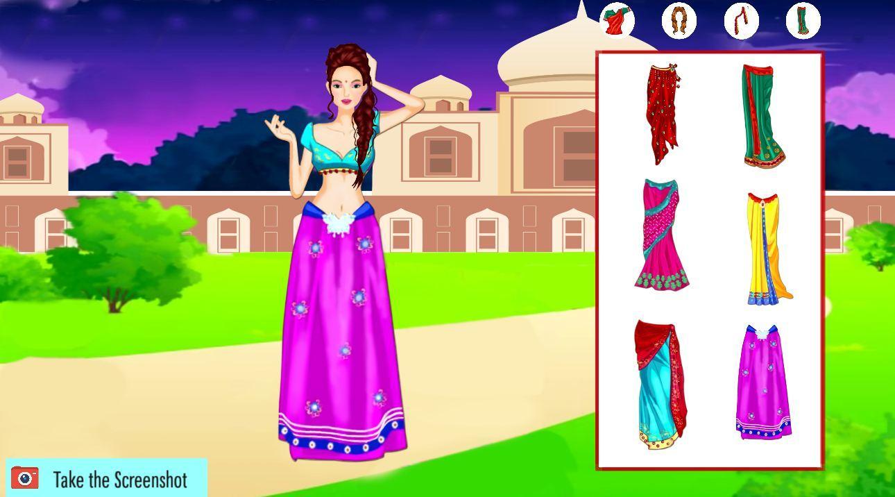 Barbie Indian Saree MakeOver