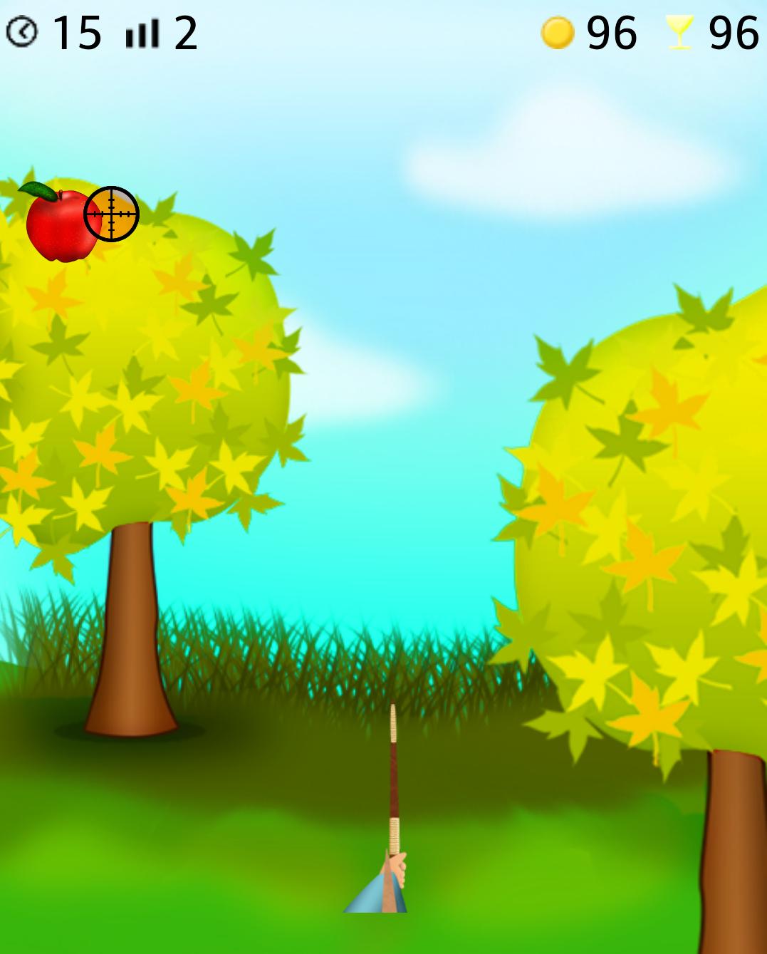 apple arrow shooting game